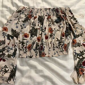 Floral Off-Shoulder Blouse